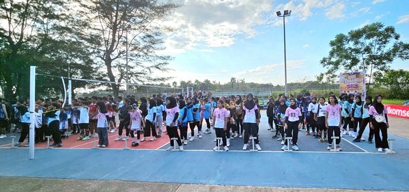 PBVSI Bontang Dorong Regenerasi Atlet lewat Mini Turnamen Bola Voli Usia Dini