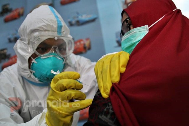 Vaksinasi Gelombang Kedua, Balikpapan Target 3.112 orang