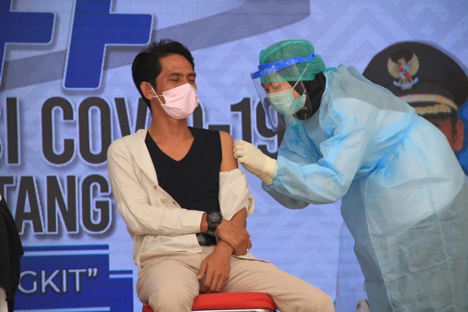 Satgas Covid-19: 700 Ribu Orang Sudah Divaksin