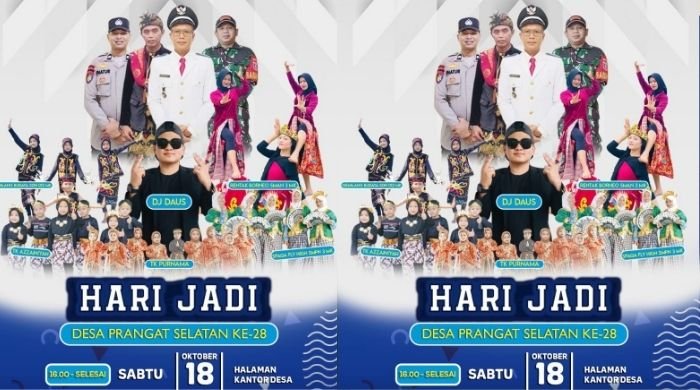 Meriah! Desa Prangat Selatan Rayakan HUT ke-28 dengan Panggung Hiburan dan DJ Daus
