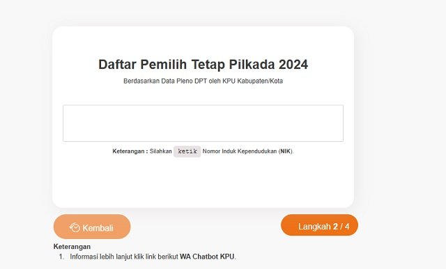 Warga Bontang! Berikut Cara Cek DPT Online Pilkada 2024 lewat Handphone