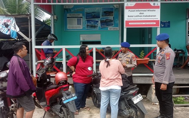 Polairud Bontang Ajak Warga dan Wisatawan Peduli Keselamatan Laut