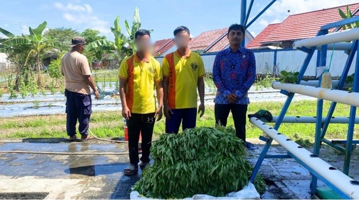 Ratusan Ikat Kangkung dan Harapan dari Balik Jeruji Lapas Bontang