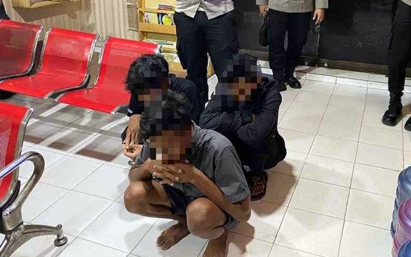 Patroli Dini Hari, Tangkap Tiga Pelaku Narkotika di Palaran Samarinda