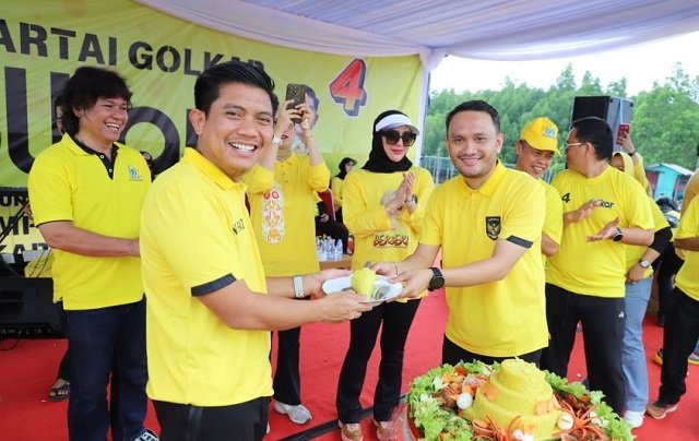 Golkar Bontang Meriahkan HUT ke-60, Andi Faizal Tegaskan Pentingnya Kolaborasi dan Kekompakan Kader