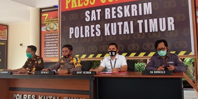 Rekayasa Suara Bakal Calon Independen, PPS di Kutai Timur Ditetapkan Tersangka