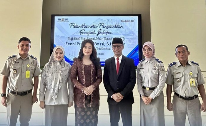 BPN Bontang Lantik PPAT Baru, Perkuat Kepastian Hukum Transaksi Tanah