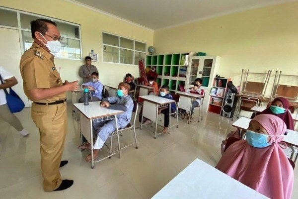 Empat Sekolah di Samarinda Mulai Belajar Tatap Muka