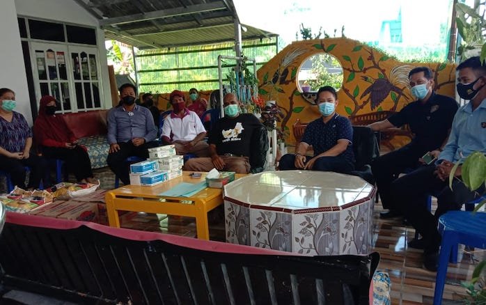 Peringati Kemerdekaan RI ke-76, Polres Bersilaturahmi dengan Warga Papua di Bontang