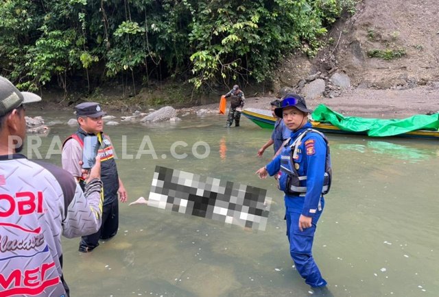 Terseret Arus Sungai Patek Kukar, Warga Malaysia Ditemukan Tewas Mengapung