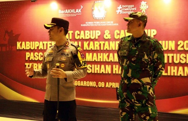 Debat Publik PSU Kukar Dikawal Ketat, Tiga Paslon Adu Gagasan