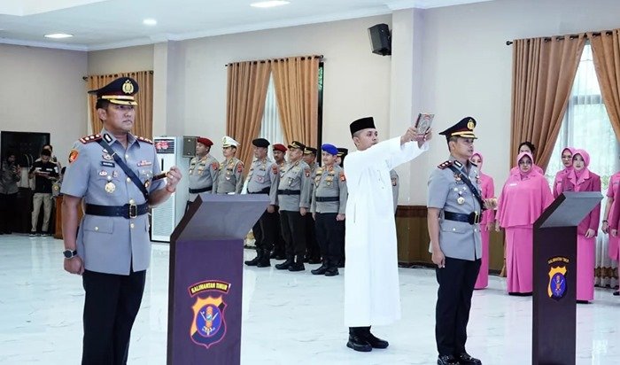 Dua Kapolres di Kaltim Dimutasi