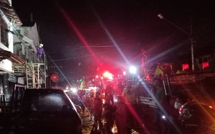 Kobaran Api Muncul Lagi di Ruko Citra Niaga Samarinda