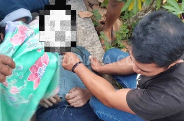 Warga Kutim Temukan Pria Meninggal di Parit, Diduga Kecelakaan Tunggal