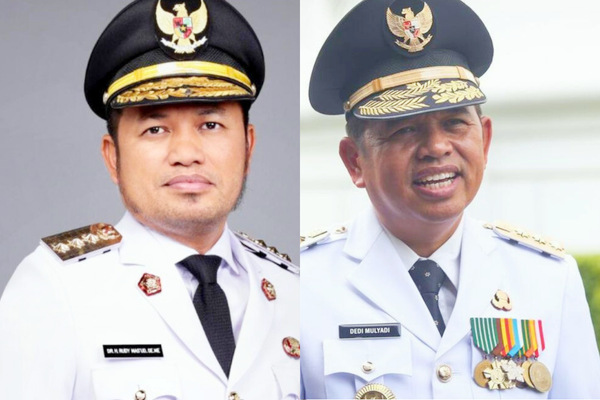 Beda Gaya Dua Gubernur Kaltim dan Jabar: Satu Aktif di Sosmed, Satu Tajir Melintir