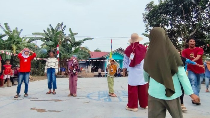 Meriah! Warga Bufferzone PT EUP Rayakan HUT ke-80 RI dengan Lomba dan Hiburan Rakyat