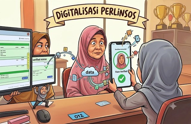 Dipantau Tito dan Luhut, Balikpapan Kejar Target Perlinsos 70 Persen demi Bansos Tepat Sasaran
