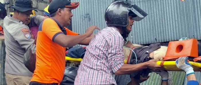 Longsor di Samarinda, 4 Rumah Roboh dan 2 Warga Tertimbun