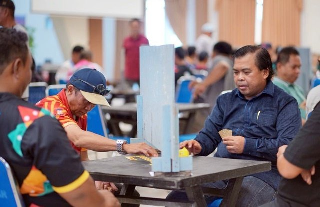 192 Pasangan Domino di Bontang Berebut Hadiah Rp12,4 Juta