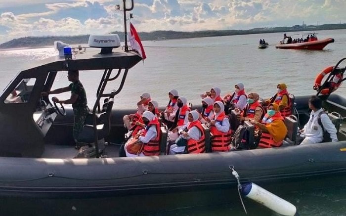 Kodam Mulawarman Berhasil Evakuasi Korban Kapal Karam di Perairan Kariangau