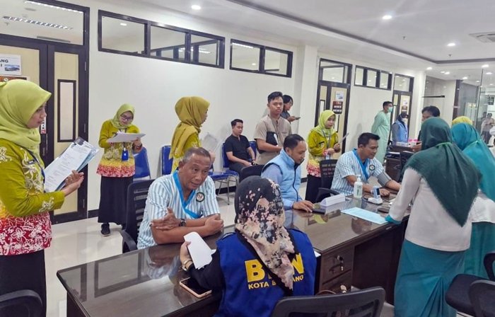 Empat Bapaslon Pilkada Bontang Jalani Pemeriksaan Kesehatan di RSUD Taman Husada