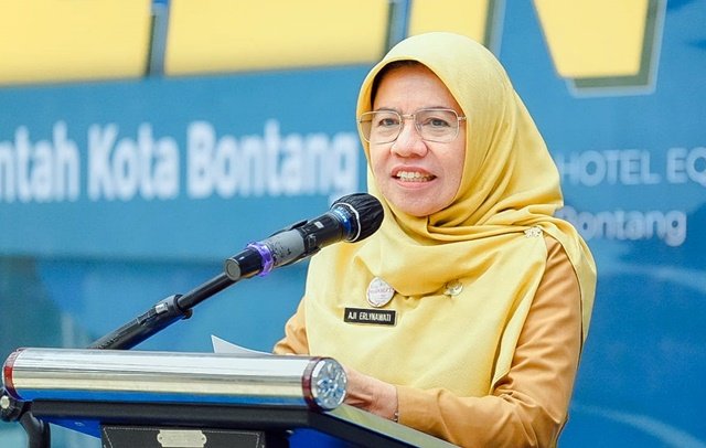 Aji Erlynawati Pamit dari Kursi Sekda Bontang, Tongkat Estafet Dipegang Ahmad Suharto