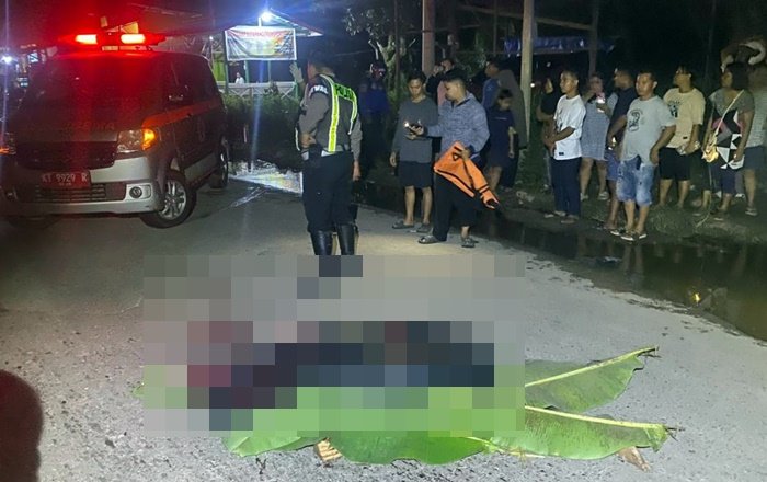 Hindari Lubang Jalan, Pemotor di Kutim Tewas Tertabrak Bus