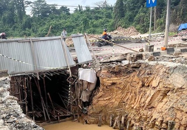 Dianggarkan Rp1,7 Miliar, Proyek di Jalan Cipto Mangunkusumo Bontang Molor, Kontraktor Kena Semprit