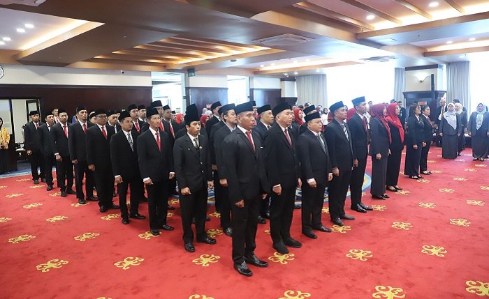 71 Pejabat Baru Dilantik Gubernur Kaltim, Berikut Daftarnya