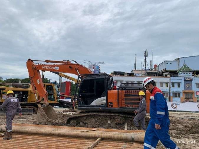 Konstruksi Pipa Gas Senipah-Balikpapan Capai 80 Persen