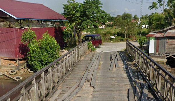 Struktur Jembatan di Balai Benih Ikan Miring, Dinas PU-PR Bontang Bikin Perencanaan