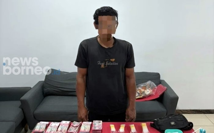 Penggerebekan Pondok Terapung, Polres Kukar Amankan 24 Paket Sabu