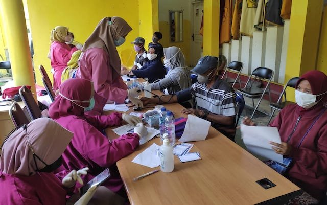 Golkar Bontang Salurkan 660 Dosis Vaksin Covid-19