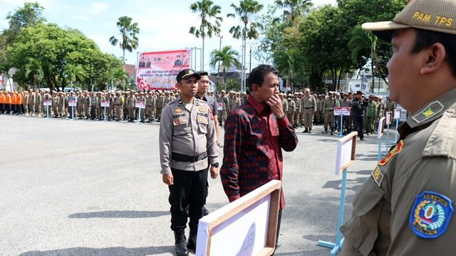 1.214 Petugas Ketertiban TPS Siapkan Amankan Pilkada Bontang 2024