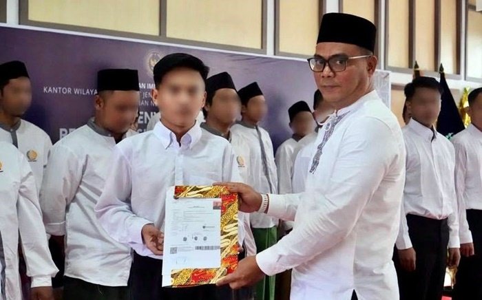 7 Warga Binaan Rutan Balikpapan Hirup Udara Bebas