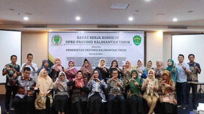 Sempurnakan Draf Raperda Pengarusutamaan Gender, Komisi IV DPRD Kaltim Rapat Kerja bersama OPD