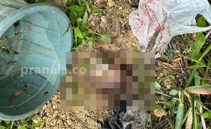 Masih Ada Ari-Ari, Jenazah Bayi Dibuang di Pinggir Jalan Sangatta Utara Kutim