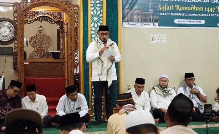 Safari Ramadan di Muara Badak, Wagub Kaltim Serahkan Bantuan dan Paparkan Program Pendidikan Gratis