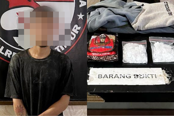 Sabu 103 Gram Diamankan di Sangatta Utara Kutim, Tersangka Mengaku Begini