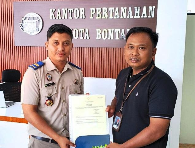 BPN Bontang Serahkan Sertipikat Aset Negara untuk Cegah Sengketa Tanah