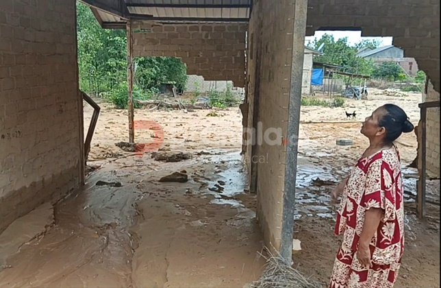 Pondasi Rata dengan Tanah, Warga Kampung Timur Kanaan Bontang Tagih Sisa Ganti Rugi Tambang