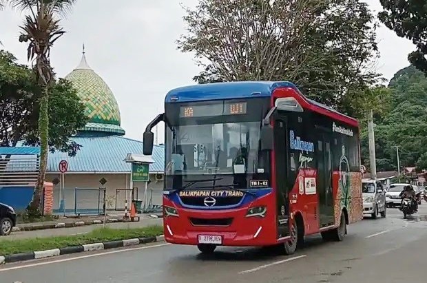 Bus Balikpapan City Trans Kembali Beroperasi, Tarif Masih Gratis dengan Tap E-Money