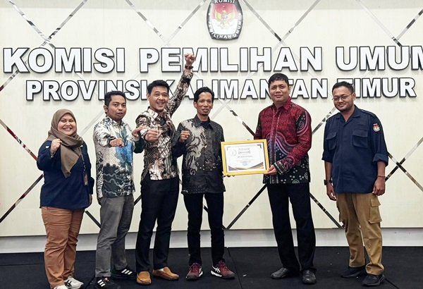 Pengelolaan JDIH Terbaik, KPU Bontang Raih Peringkat Pertama