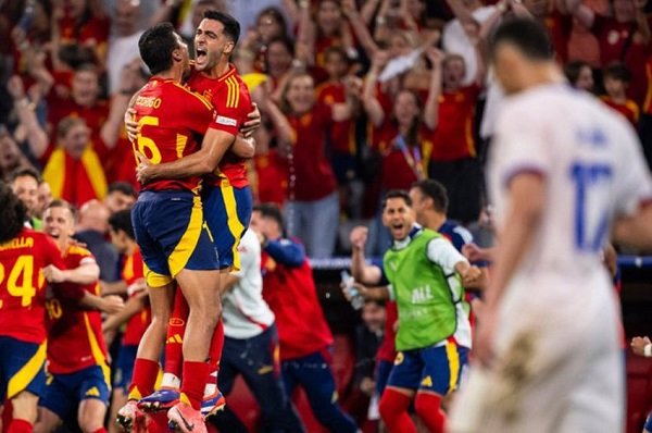 Spanyol Melaju ke Final Euro 2024 Usai Kalahkan Prancis 2-1 di Allianz Arena