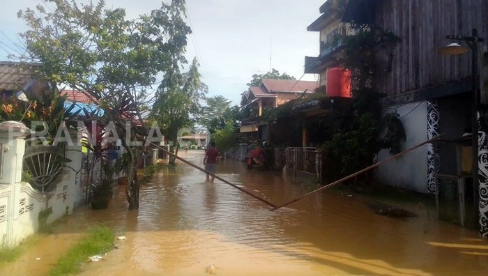 Bontang Kembali Banjir, Enam Kelurahan Terendam<br />