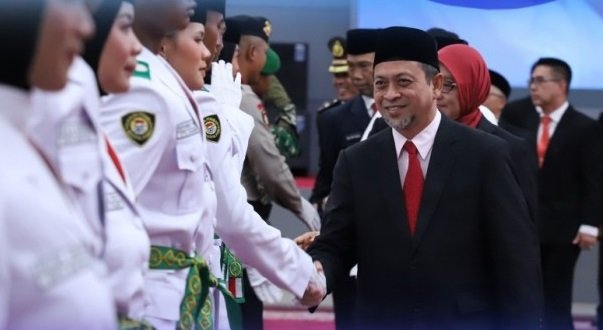Paskibraka Kaltim 2023 Dikukuhkan