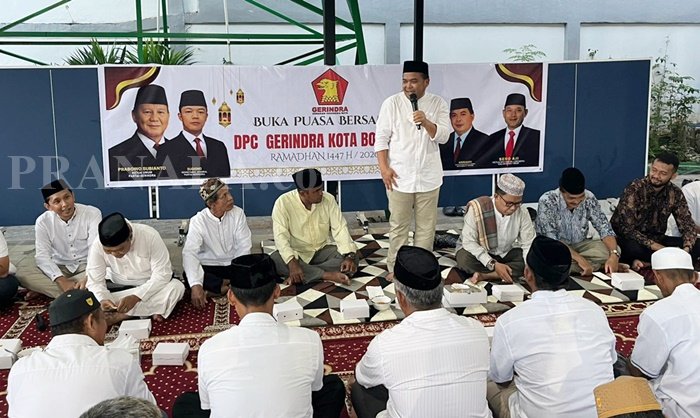 Buka Puasa Bersama Gerindra Bontang jadi Ajang Konsolidasi Kader di Bulan Ramadan