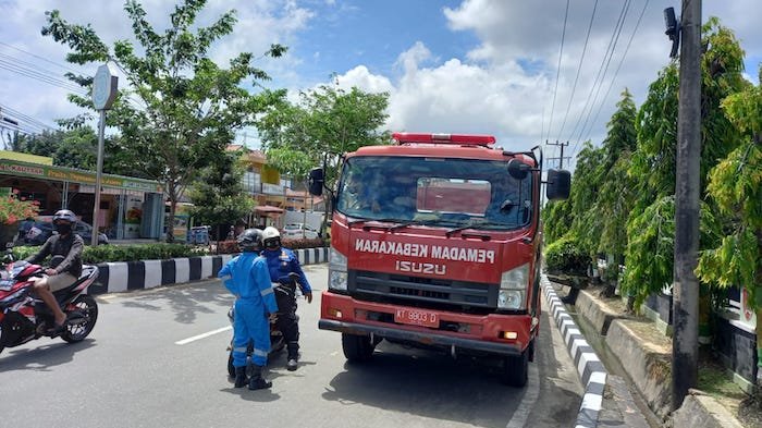 Disdamkar Bontang Sering jadi Korban Prank