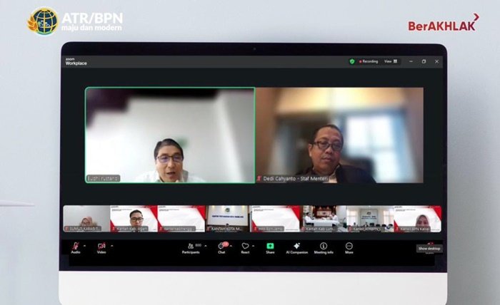 ATR/BPN Evaluasi Layanan Usai Rilis Survei Integritas KPK 2025, Indeks Nasional Capai 71,3