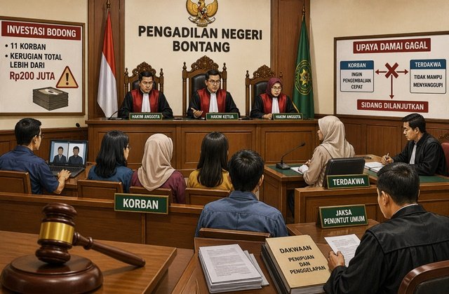 11 Korban Investasi Bodong di Bontang Rugi Lebih dari Rp200 Juta